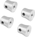 DECOLOCK DQ4 35mm, Alutruss DECOLOCK Halfconical Adapter Set DQ4 M8