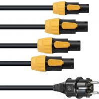 Eurolite IP T-Con power cable 1-4, 3x2,5mm²