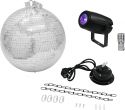 Diverse, Eurolite Mirror Ball 30cm with motor + LED PST-5 QCL Spot bk Diverse, Eurolite Mirror Ball 30cm with motor + LED PST-5 QCL Spot bk
