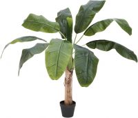 Europalms Banana tree, artificial plant, 100cm