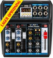 VMM-P500 4-kanals musikkmikser med DSP/USB og MP3/BT