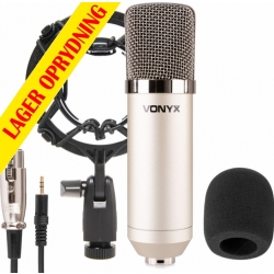 CM400 Studio Condenser Microphone Silver TILBUD NU kondensator mikrofon