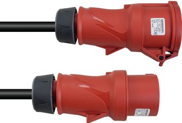 PSSO CEE Extension 32A 5x6 25m red