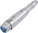 Omnitronic, Omnitronic Adapter XLR(F)/Jack(F) mono