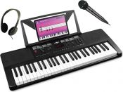 Børne keyboard Sæt, Pakketilbud med 54 Tangenter, Hovedtelefon og Mikrofon (6-8 år)