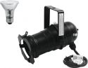 PAR 20 Cans, Eurolite Set PAR-20 Spot bk + PAR-20 230V SMD 6W E-27 LED 3000K