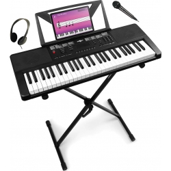 Børne keyboard Sæt, Pakketilbud med 54 Tangenter, Hovedtelefon, Mikrofon og stat
