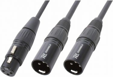 CX140 Kabelsplitter XLR hun-2 XLR hann