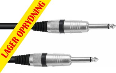 Omnitronic Speaker cable Jack 2x1.5 1.5m bk