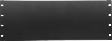 Omnitronic Front Panel Z-19U-shaped steel black 4U