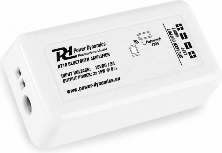 BT10 Kompakt BT Stereo-forsterker