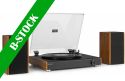 RP335 Vintage Record Player with speakers Wood "B-STOCK"
