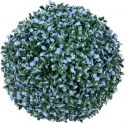 Decor & Decorations, Europalms Grass ball, artificial, blue, 22cm