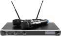 Trådløse Mikrofon Systemer, Omnitronic UHF-302 2-Channel Wireless Mic System 823-832/863-865MHz