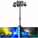 PartyBar10 Sett 2x Jelly Moon, 2xPAR og UV/Strobe PartyBar10 Sett 2x Jelly Moon, 2xPAR og UV/Strobe