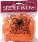Black Light, Europalms Halloween spider web orange 50g Black Light, Europalms Halloween spider web orange 50g