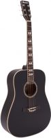 Dimavery STW-40 Western guitar, black