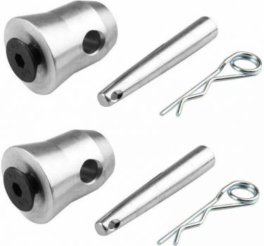 P32 sett med 2 halvkulekontakter