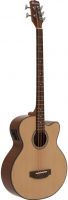 Musical Instruments, Dimavery AB-455 Acoustic Bass, 5-string, nature