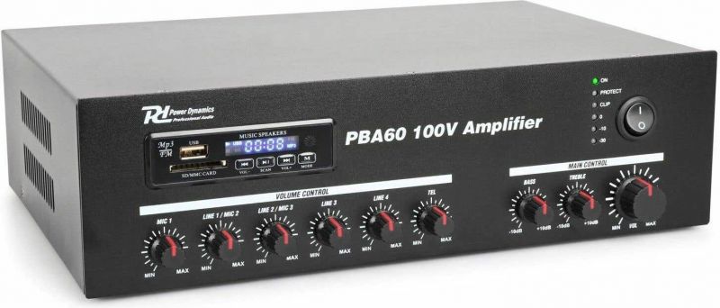 PBA60 100V Forsterker 60W