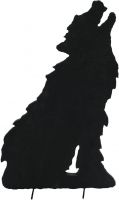 Black Light, Europalms Silhouette Wolf, 63cm Black Light, Europalms Silhouette Wolf, 63cm