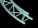 Alutruss, Alutruss TRILOCK 6082 Circlepart 2m in. 90° /\\