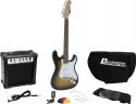 El-Guitar, Dimavery EGS-1 Electric guitar set, sunburst El-Guitar, Dimavery EGS-1 Electric guitar set, sunburst