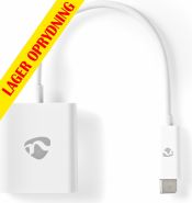 Nedis USB-C™-Adapterkabel | USB-C™ Hann – HDMI™ Hunn | 0,2 m | Hvit, CCGB64651WT02