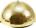 Eurolite Half Mirror Ball 30cm gold motorized Eurolite Half Mirror Ball 30cm gold motorized