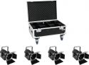 Brands, Eurolite Set 4x LED THA-60PC + Case Brands, Eurolite Set 4x LED THA-60PC + Case