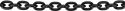 Diverse, Eurolite Link Chain 6mm GK8 bk 1m