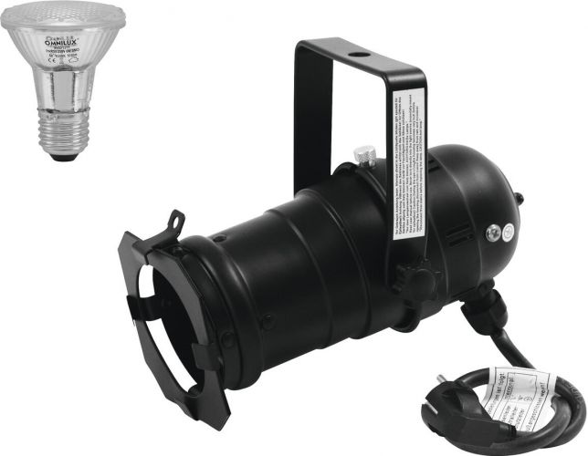 Eurolite Set PAR-20 Spot bk + PAR-20 230V SMD 6W E-27 LED 6500K