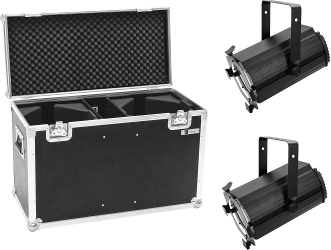 Eurolite Set 2x LED THA-120PC Theater Spot + Case