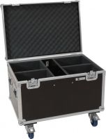 Roadinger Flightcase 4x LED Theatre COB 200 series, with wheels