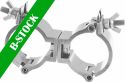 Eurolite TPC-15 Swivel Coupler, silver "B-STOCK" Eurolite TPC-15 Swivel Coupler, silver "B-STOCK"