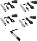 Eurolite Set QuickDMX 1x Transmitter + 4x AKKU Receiver