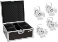 Eurolite Set 4x LED THA-20PC TRC Theater Spot wh + Case