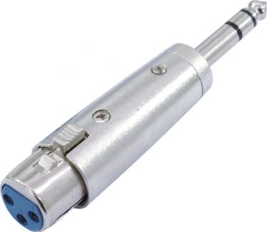 Omnitronic Adapter XLR(F)/Jack(M) stereo