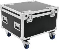 Roadinger Flightcase 4x TMH-30/TMH-40/TMH-60 with wheels