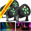 BeamZ SlimPar30 RGB - Sæt med 4 stk. BeamZ SlimPar30 RGB - Sæt med 4 stk.