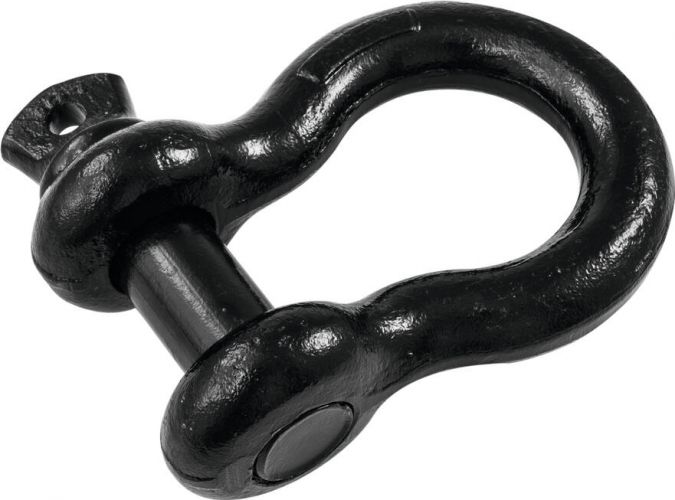 SAFETEX Shackle 22mm black with Screwbolt