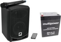 Omnitronic Set WAMS-65BT + Battery