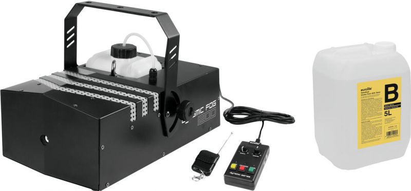 Eurolite Set Dynamic Fog 1200 + Smoke Fluid -B2D- 5l