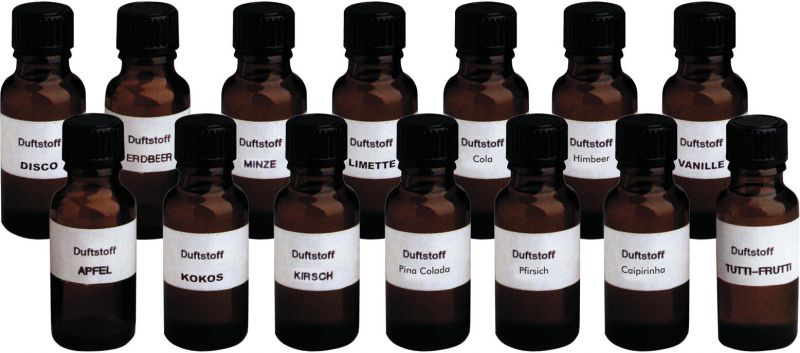 Eurolite Fog Fragrance Set with 1x each of all 14 fragrances