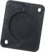 Eurolite Universal XLR Blanking Plate, black plast