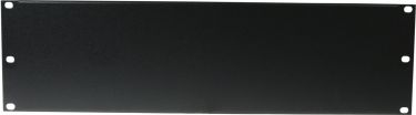 Omnitronic Front Panel Z-19U-shaped, steel, black 3U
