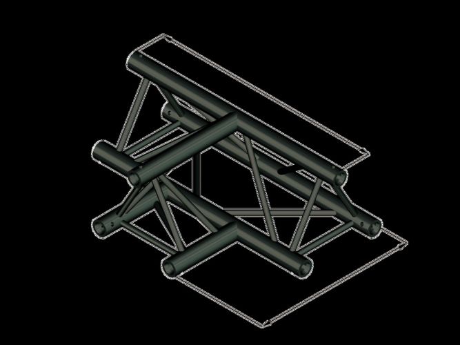 Alutruss TRILOCK S-PAT-36 3-way T-Piece