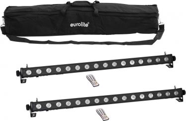 Eurolite Set 2x LED PIX-16 QCL Bar + Soft Bag
