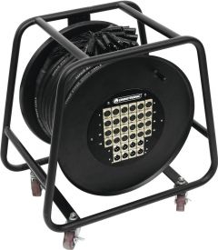 Omnitronic Multicore Stagebox 24/8 30m Cable reel
