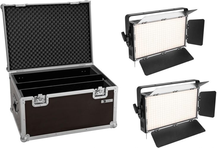 Eurolite Set 2x LED PLL-360 6000K Panel + Case